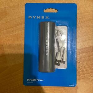 Dynex Silver Portable Power Charger